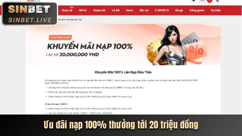 Tiền thưởng chào mừng thành viên mới Lucki8 Win